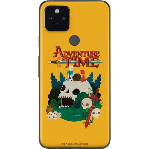 Adult Swim Adventure Time Cave Of Skulls Google Pixel 5 Skin
